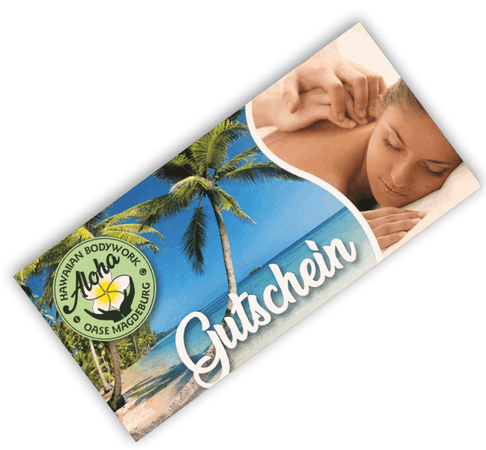 Massage Gutschein Aloha Magdeburg